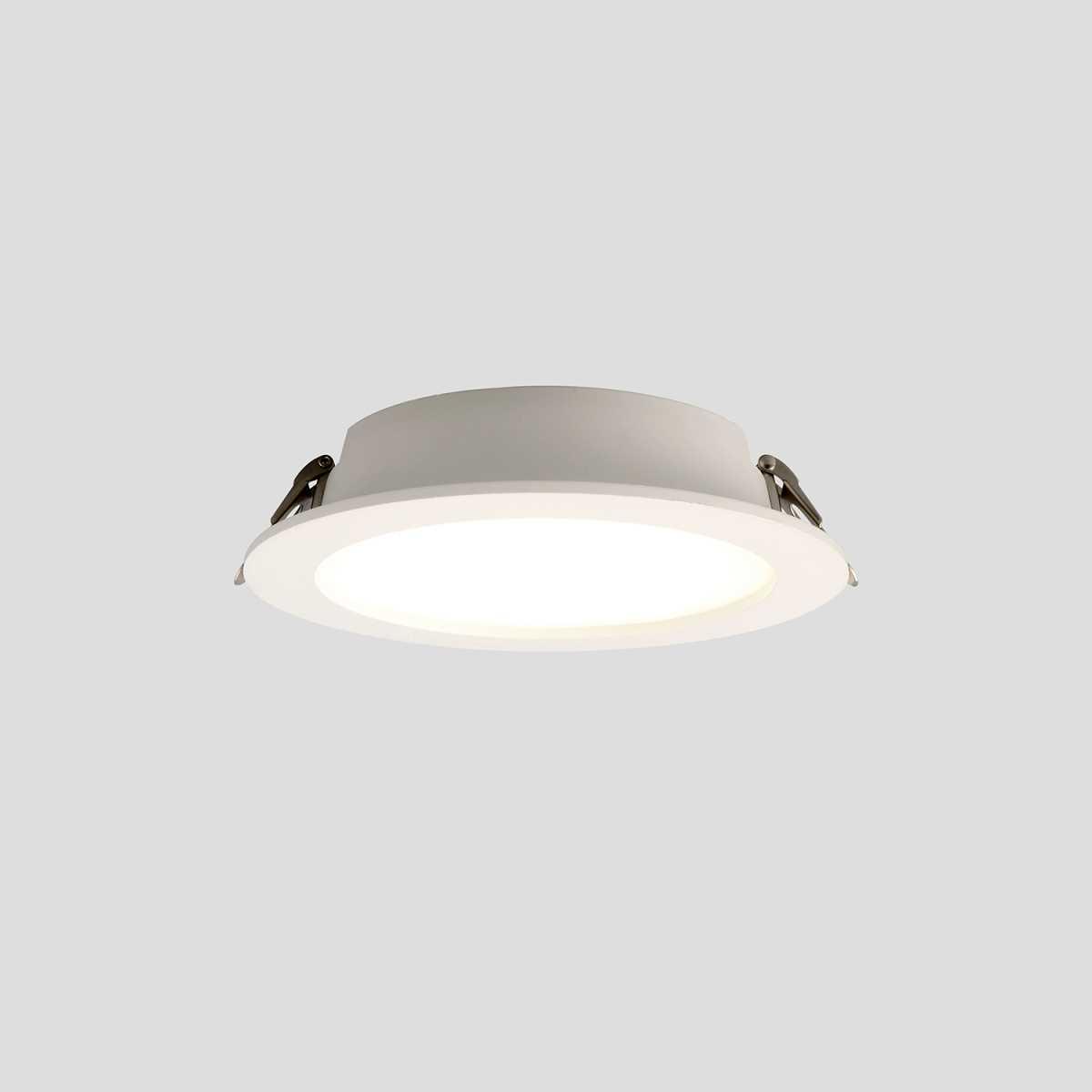 Светильник Встраиваемый светодиодный светильник Crystal Lux CLT 529C142 WH белый пластик