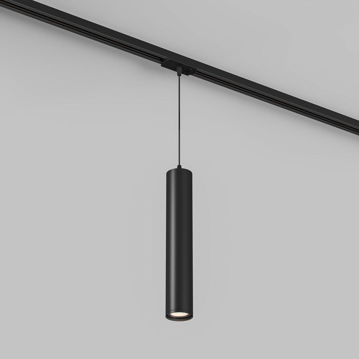 Трековые светильник Трековый светильник Denkirs Solid Tube черный металл