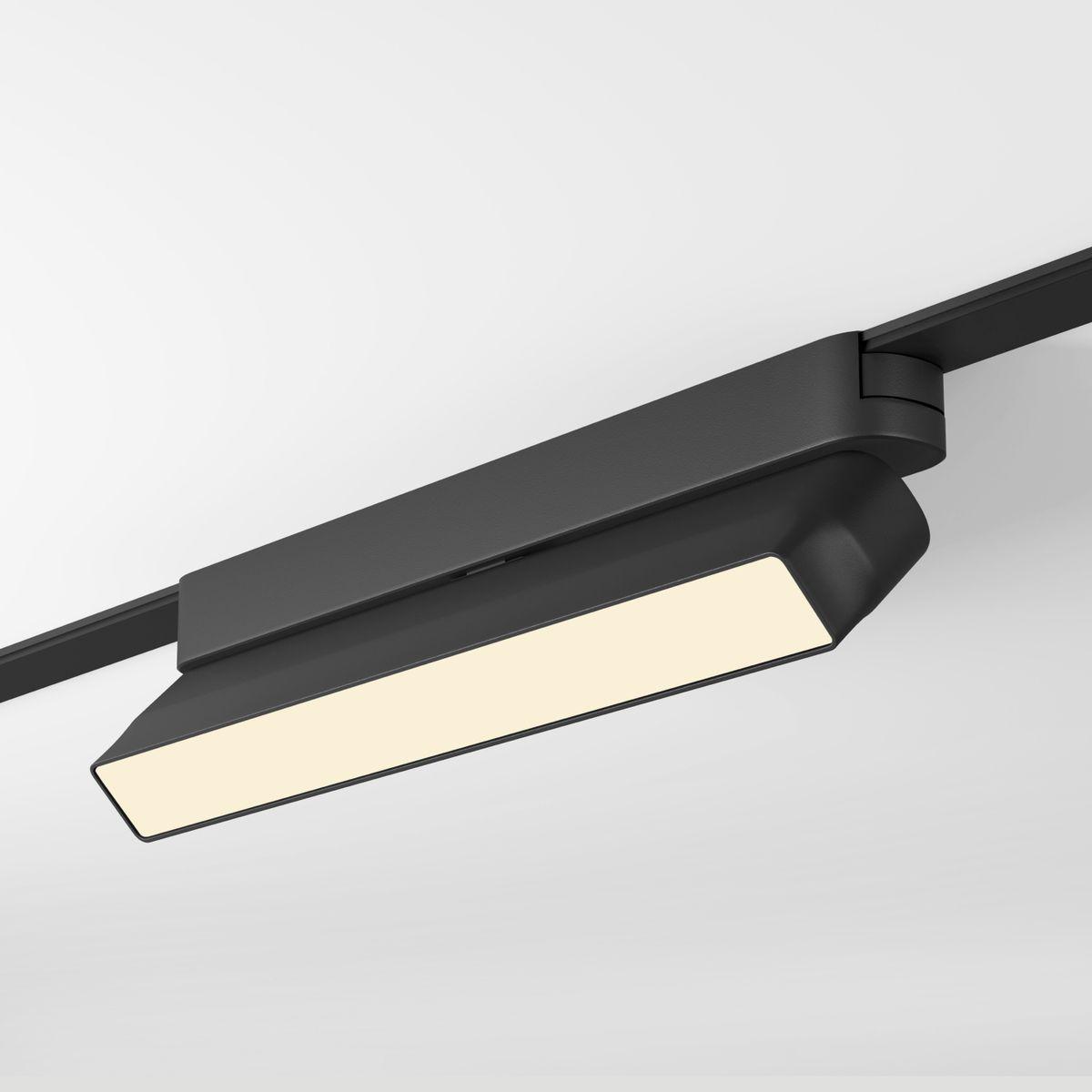 Трековые светильник Трековый светильник Denkirs Air Linear черный металл