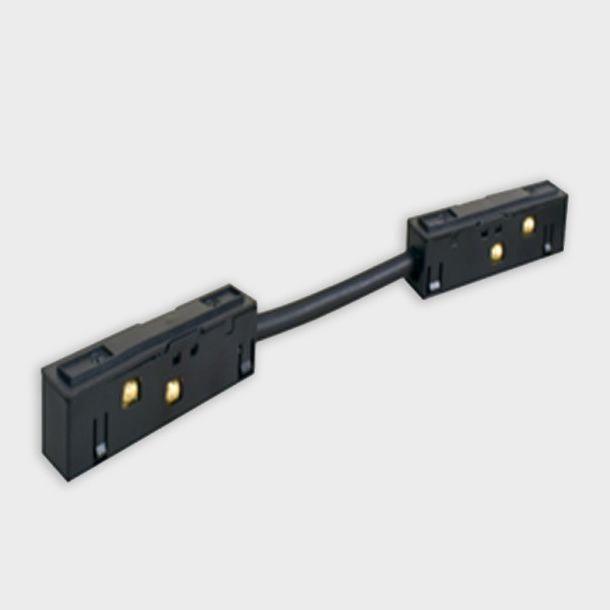 Трековые систем Коннектор гибкий Italline Atom IT012-5041 black черный металл