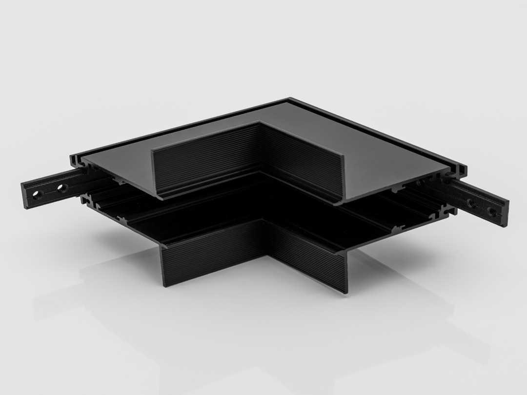 Трековые систем Коннектор LUMKER SY-LINK-INT-T2-BL 013616 черный металл