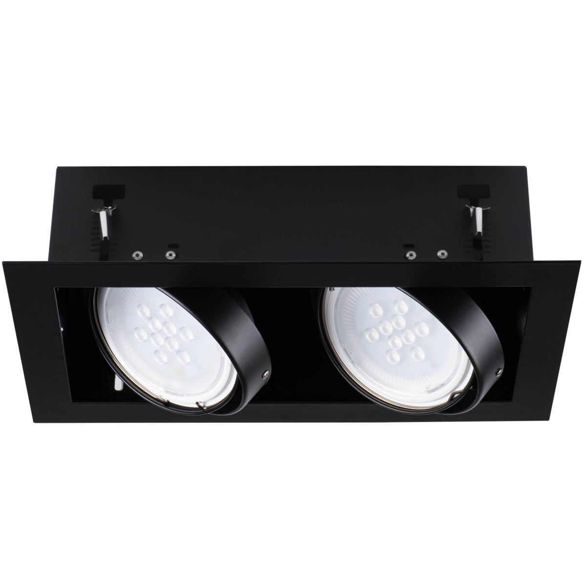 Офисное освещение Точечный светильник Kanlux MATEO ES DLP-250-B 32932 черный металл