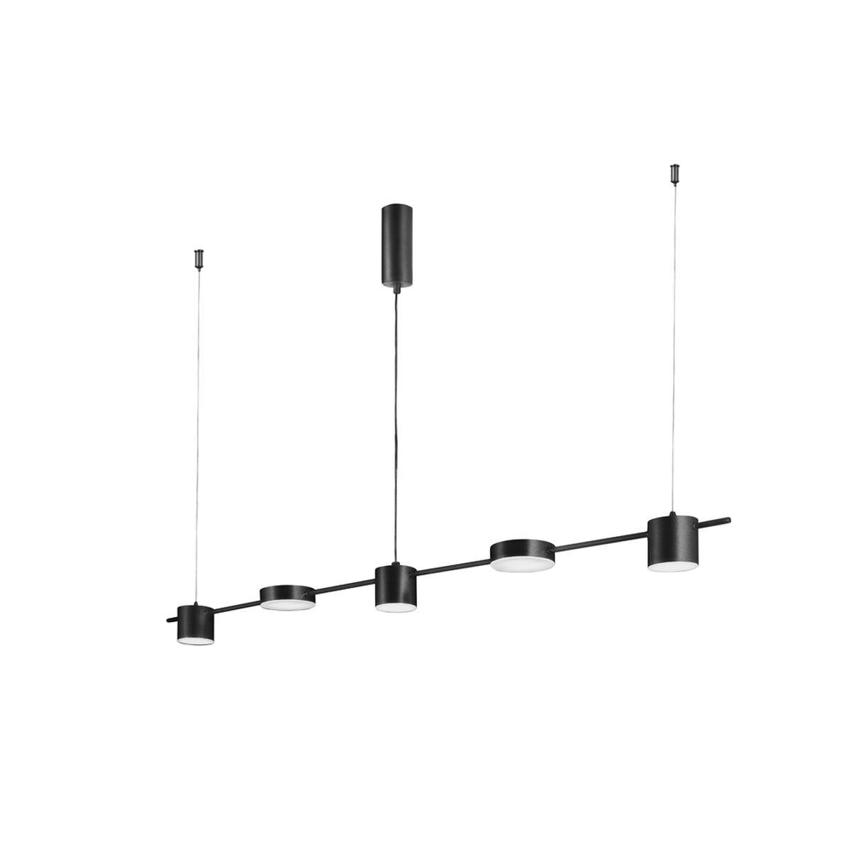 Подвесные светильник Светильник Tristan SP5 Black черный металл