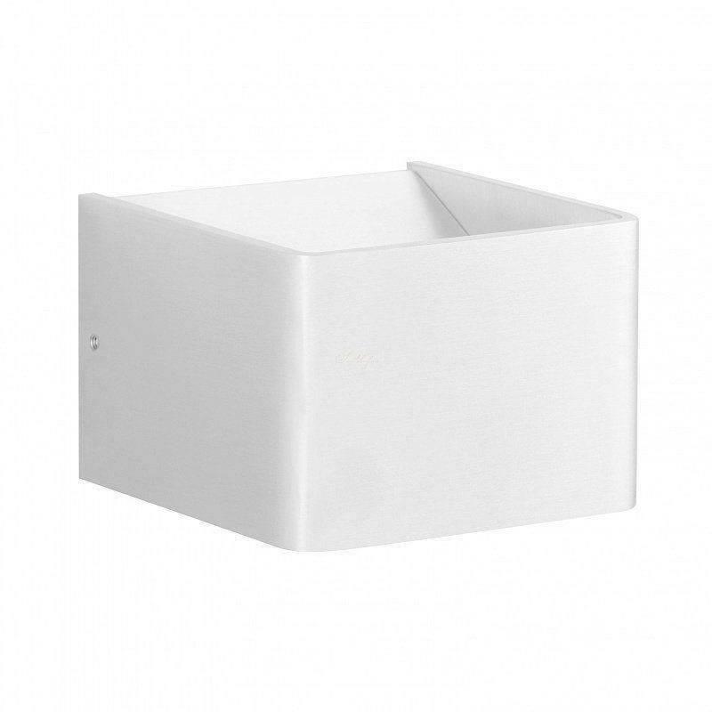Настенные светильник Настенный светодиодный светильник Crystal Lux CLT 010W100 WH белый металл