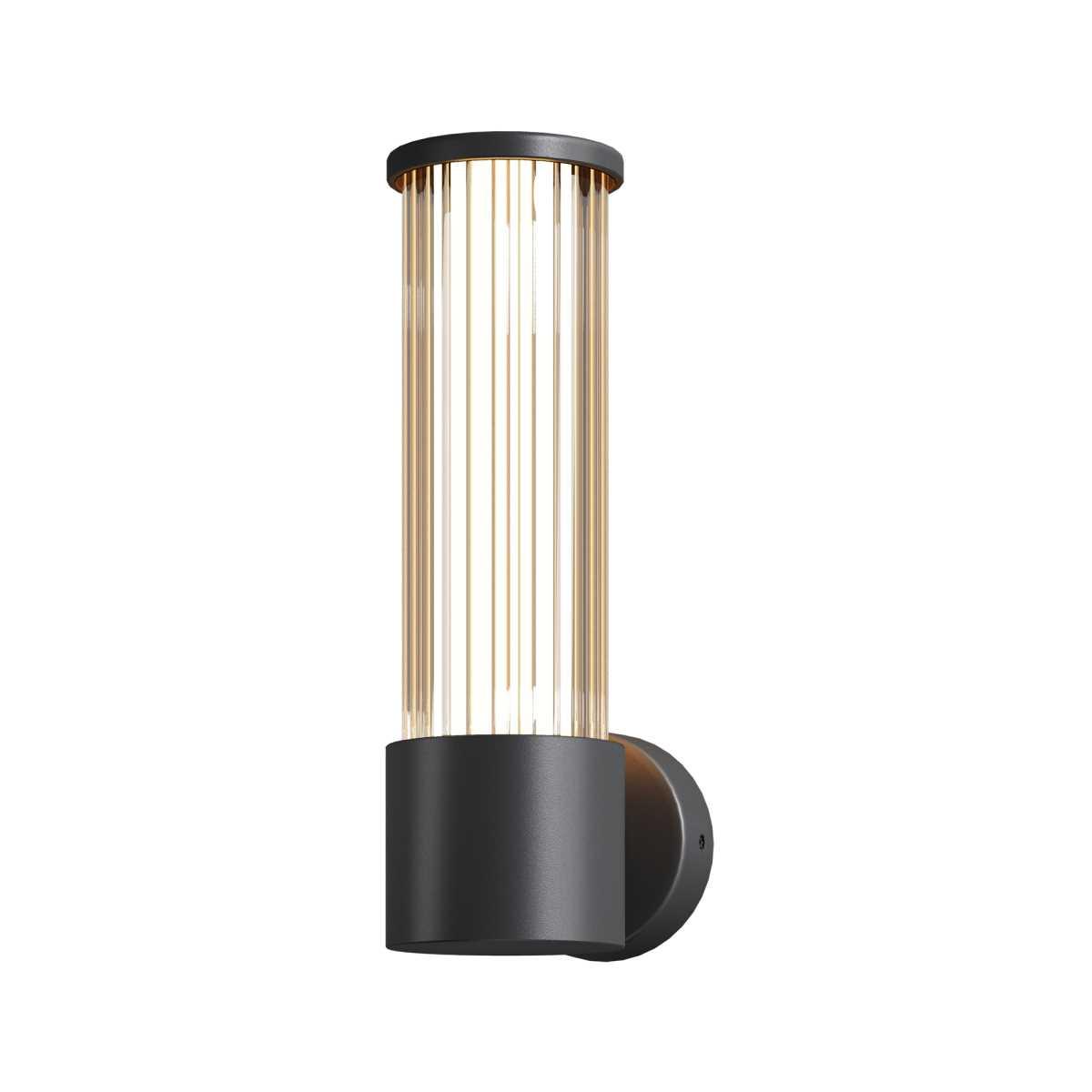 Уличное освещение Бра Maytoni Outdoor O593WL-L8B3K черный металл