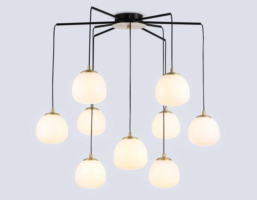 Подвесные светильник Светильник на штанге Ambrella light High Light белый металл