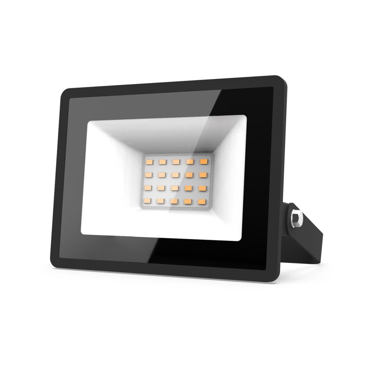 Уличное освещение Прожектор светодиодный Gauss Elementary 20W 3000К 613527120 черный стекло