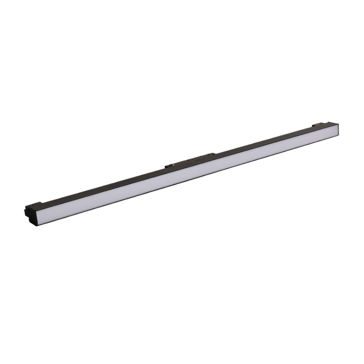 Трековые светильник Трековый светодиодный светильник Crystal Lux CLT 0.33 001 BL M черный металл