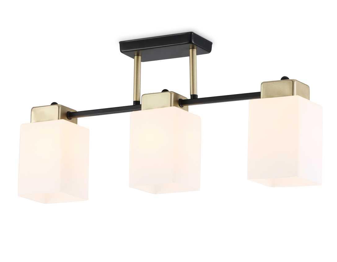 Люстры на штанге Люстра на штанге Ambrella light TRADITIONAL белый металл