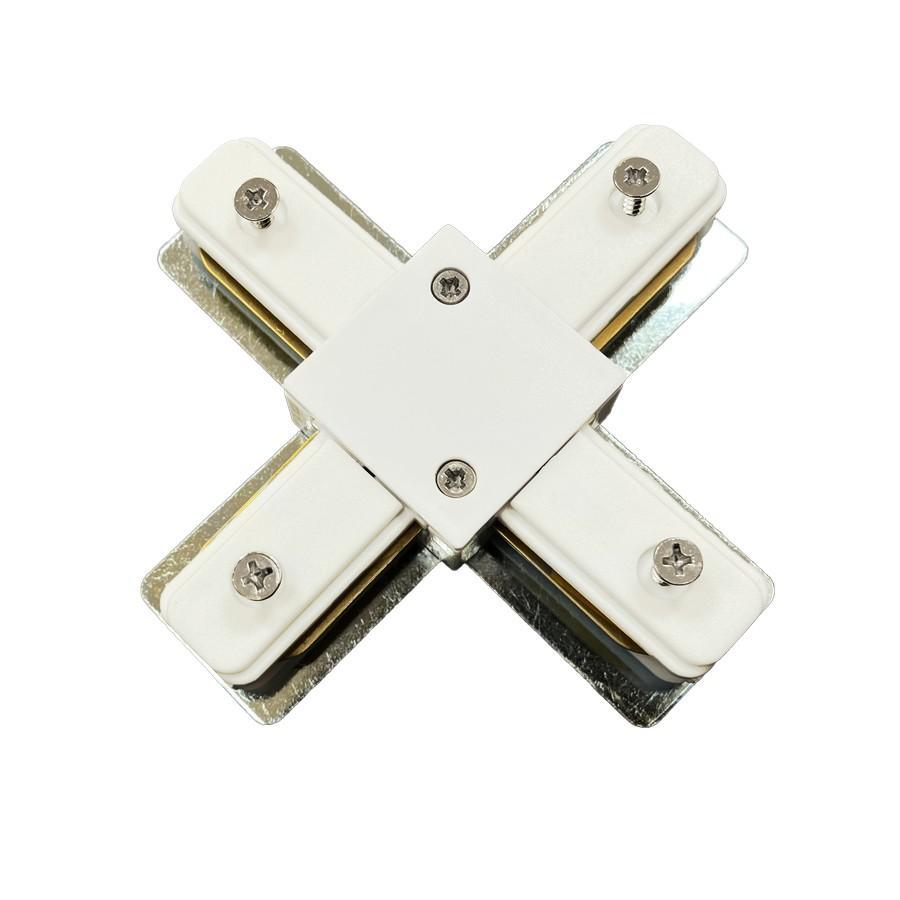 Трековые систем Соединитель Wertmark WTE WTE. L5.00. X10 белый пластик