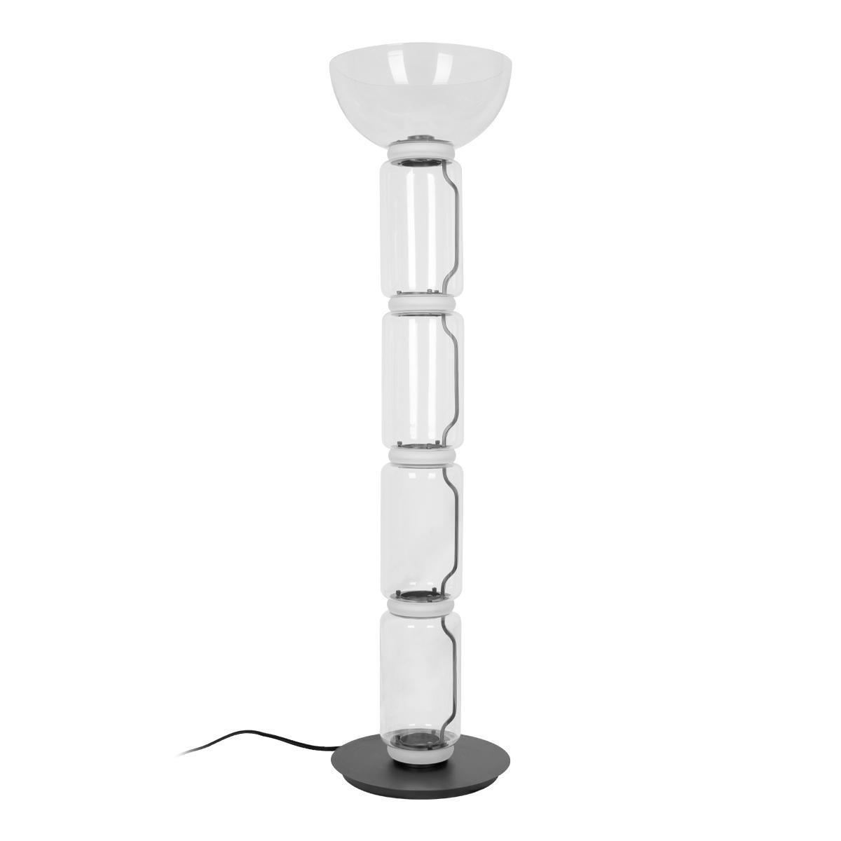 Торшеры с 2 и более плафонам Торшер светодиодный Loft IT Noctambule 10192F L черный стекло