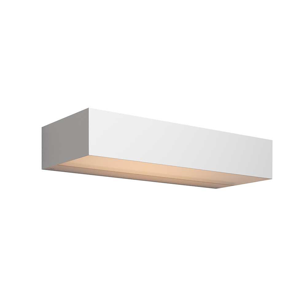 Уличное освещение Уличный настенный светодиодный светильник Maytoni Outdoor Lot O428WL-L20W3K белый металл