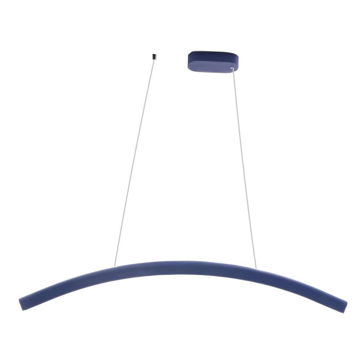 Подвесные светильник Светильник Slim blue синий металл