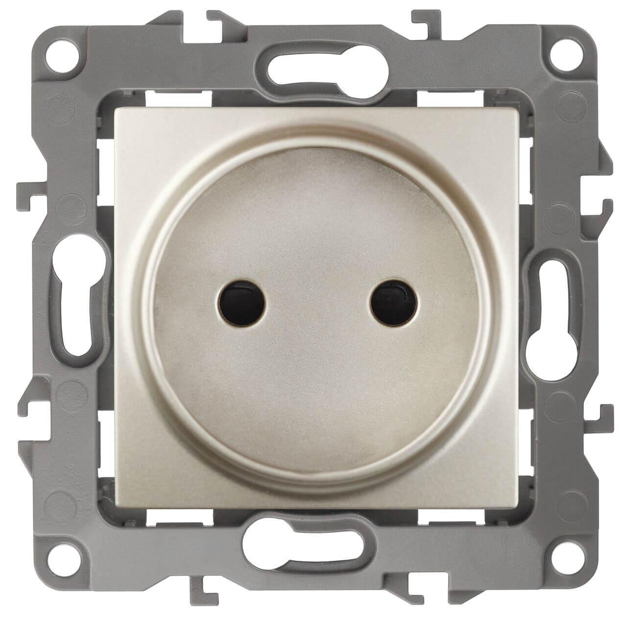 Электротовар Розетка ЭРА 12 2P 16A 250V 12-2105-04 Б0018257 желтый пластик