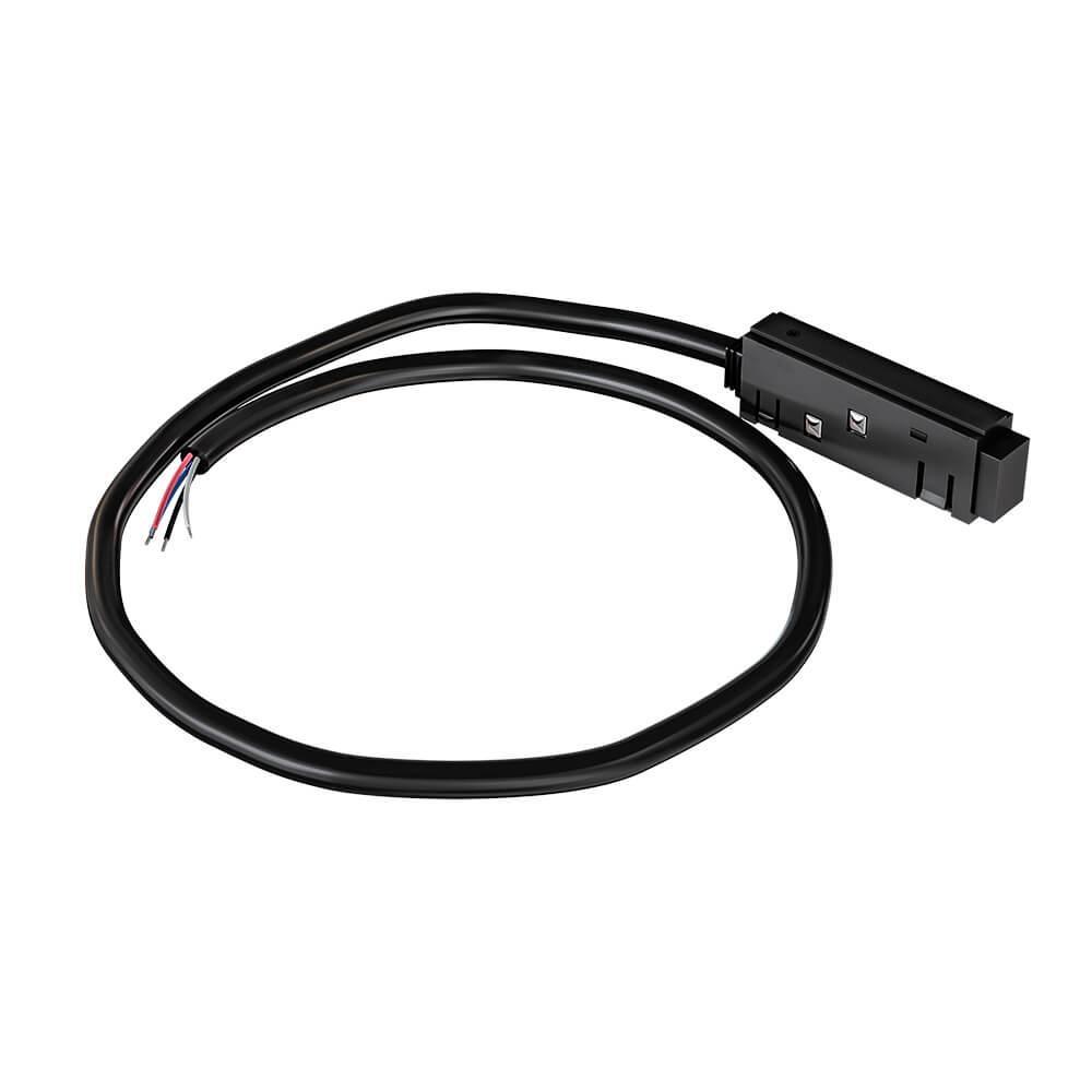 Трековые систем Ввод питания Arte Lamp Expert-Accessories A590106 черный пластик