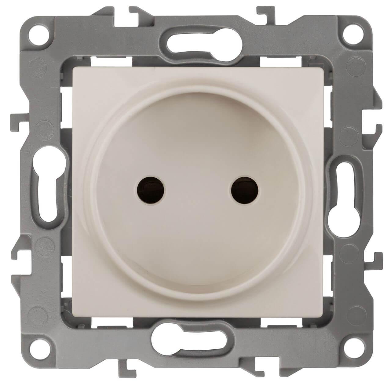 Электротовар Розетка ЭРА 12 2P 16A 250V 12-2105-02 Б0018255 белый пластик