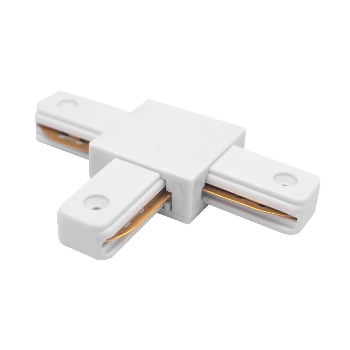 Трековые систем Соединитель трековый T-образный к 50202X-P, 50203X-P Barra Lightstar 502136-P белый металл