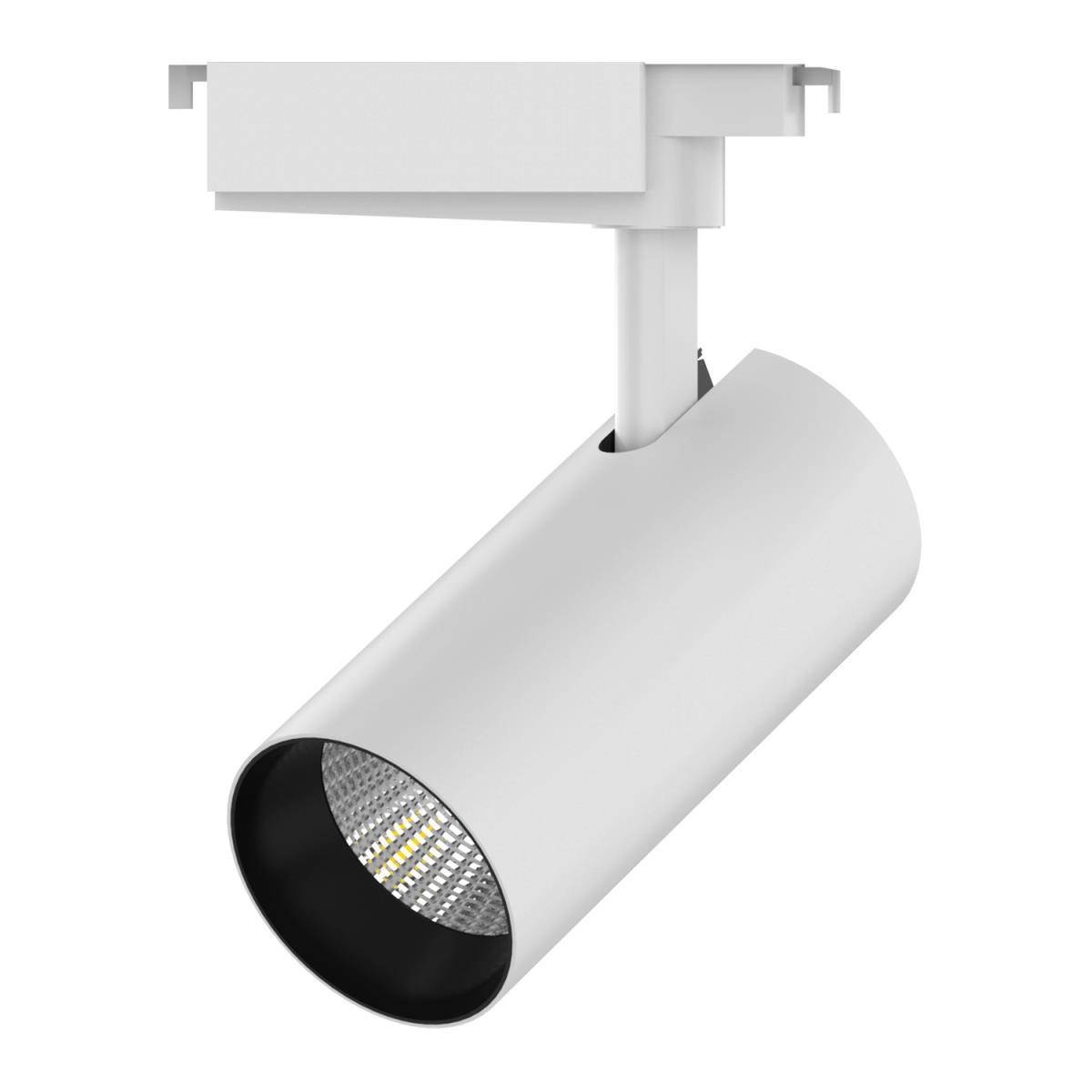Трековые светильник Трековый светодиодный светильник Gauss Track Light белый пластик