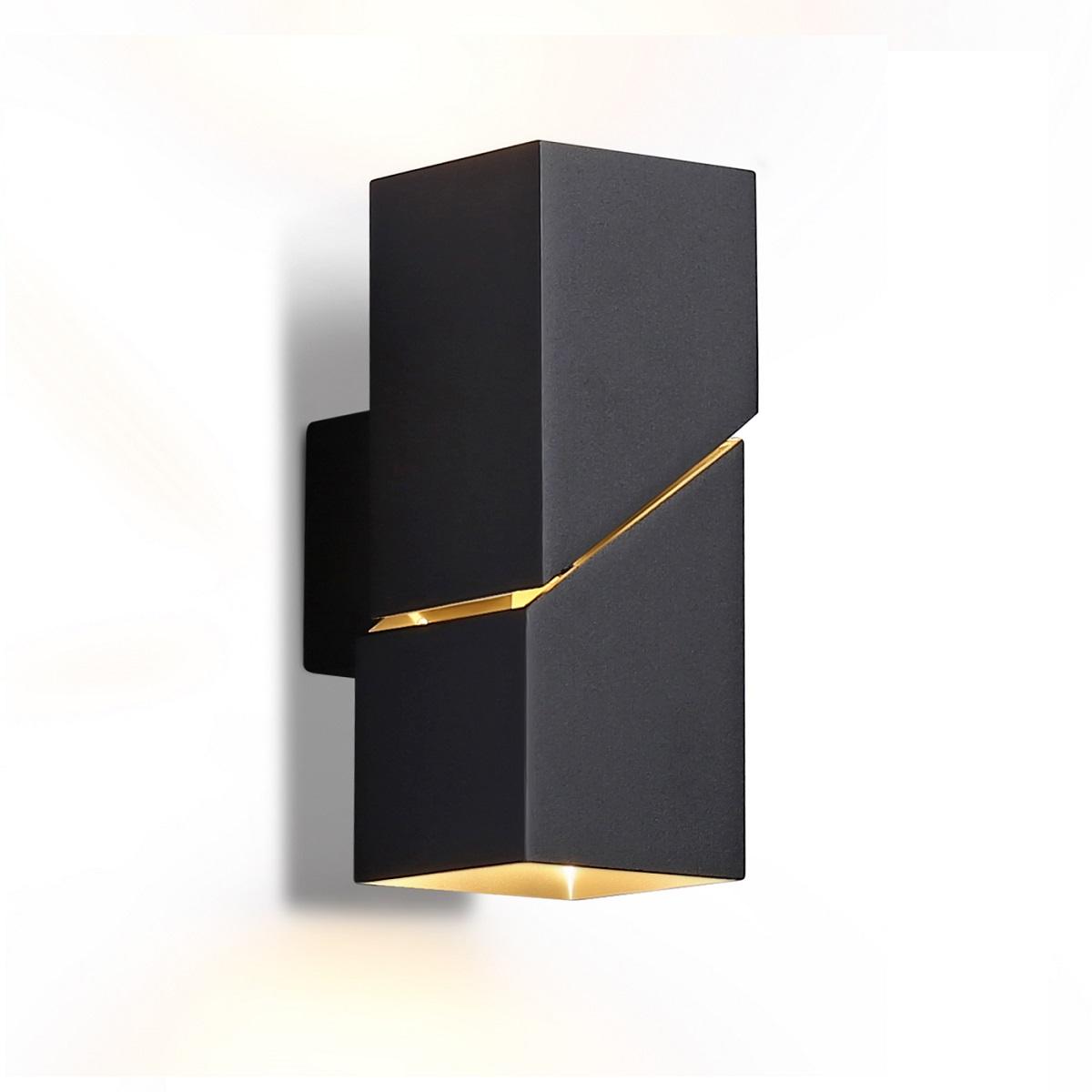 Настенные светильник Светильник Wallers Wall черный металл