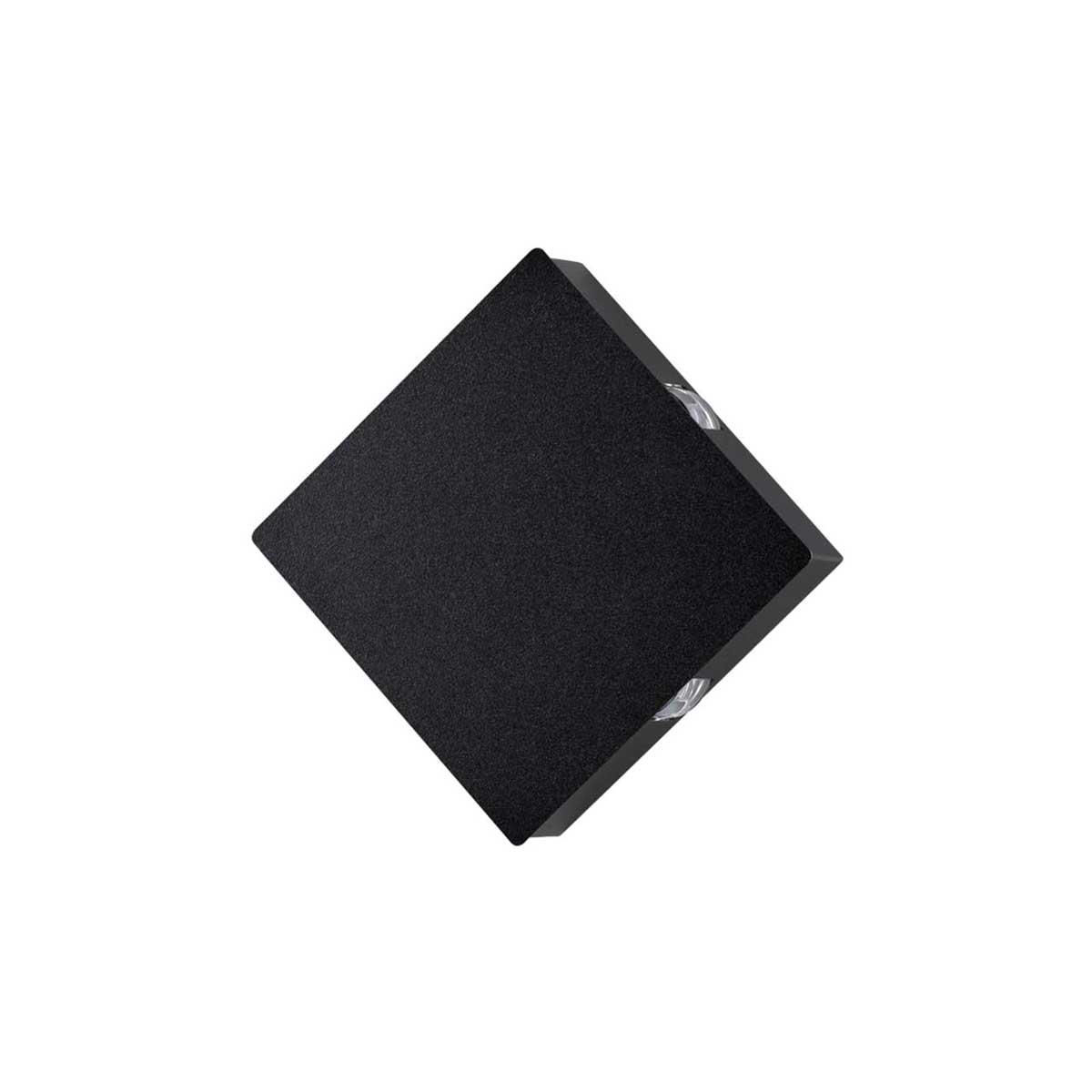 Настенные светильник Настенный светодиодный светильник Odeon Light Hightech Vista черный металл