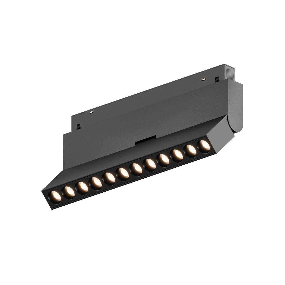Трековые светильник Трековый линейный светильник направленного света Hesby Lighting ElDeko -, чёрный… черный металл