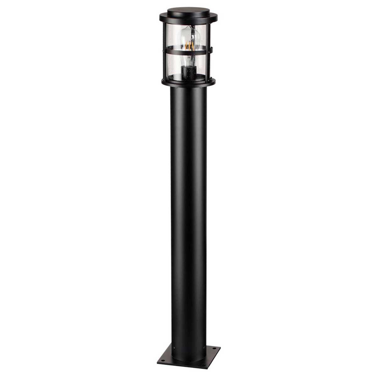 Уличное освещение Уличный светильник Odeon Light Nature Magus 4964 / 1F черный стекло