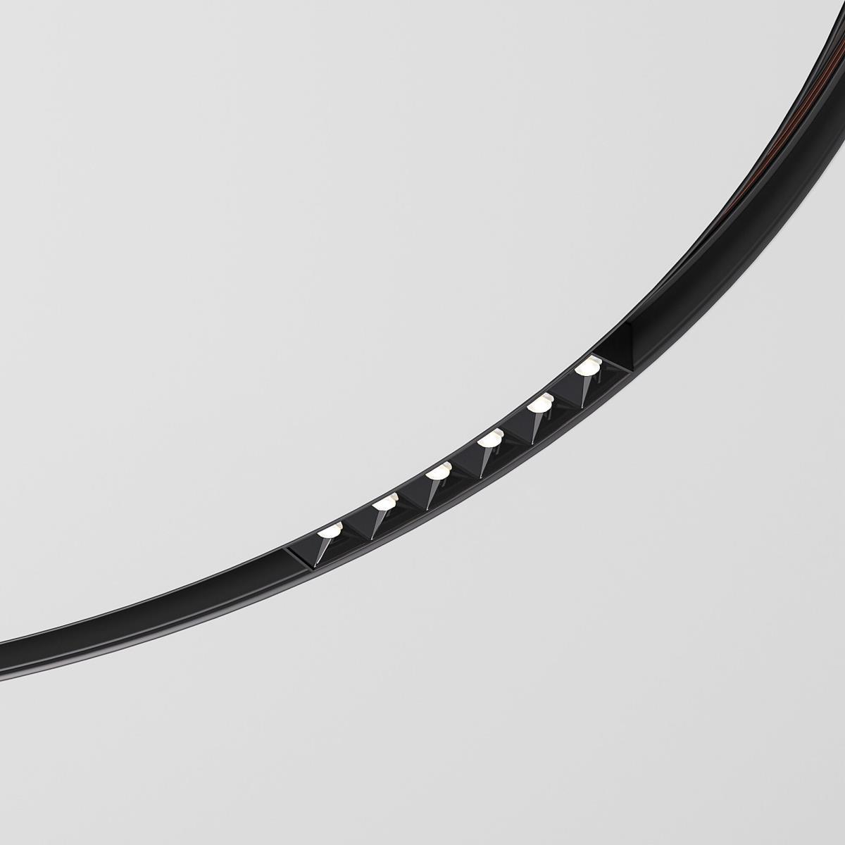 Трековые светильник Трековый светодиодный светильник Elektrostandard Slim Magnetic Intenso 85185 01 черный металл