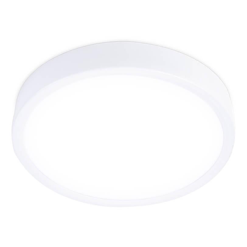 Офисное освещение Встраиваемый светодиодный светильник Ambrella light Led Downlight DLR364 белый пластик
