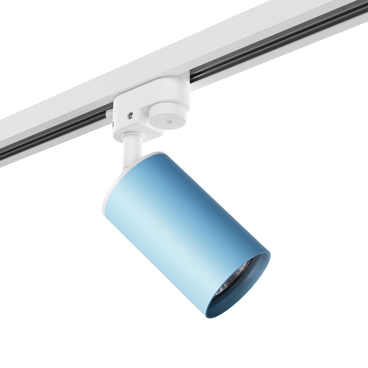 Светильник Комплект с трековым светильником Lightstar Rullo (214435+592056) голубой металл