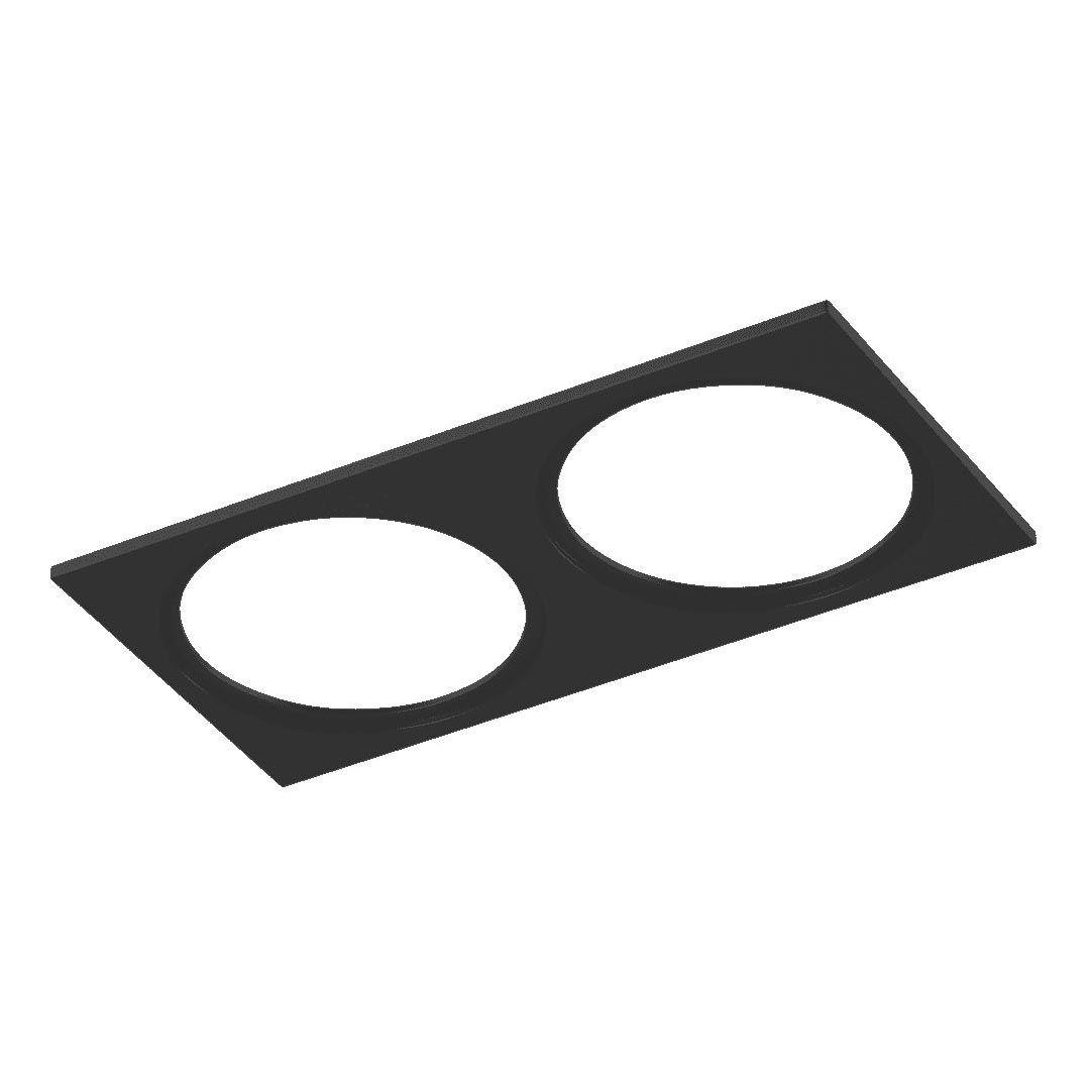 Комплектующие для освещения Рамка DesignLed DL-MJ-1003 RL-PJ-103-B 002966 черный металл
