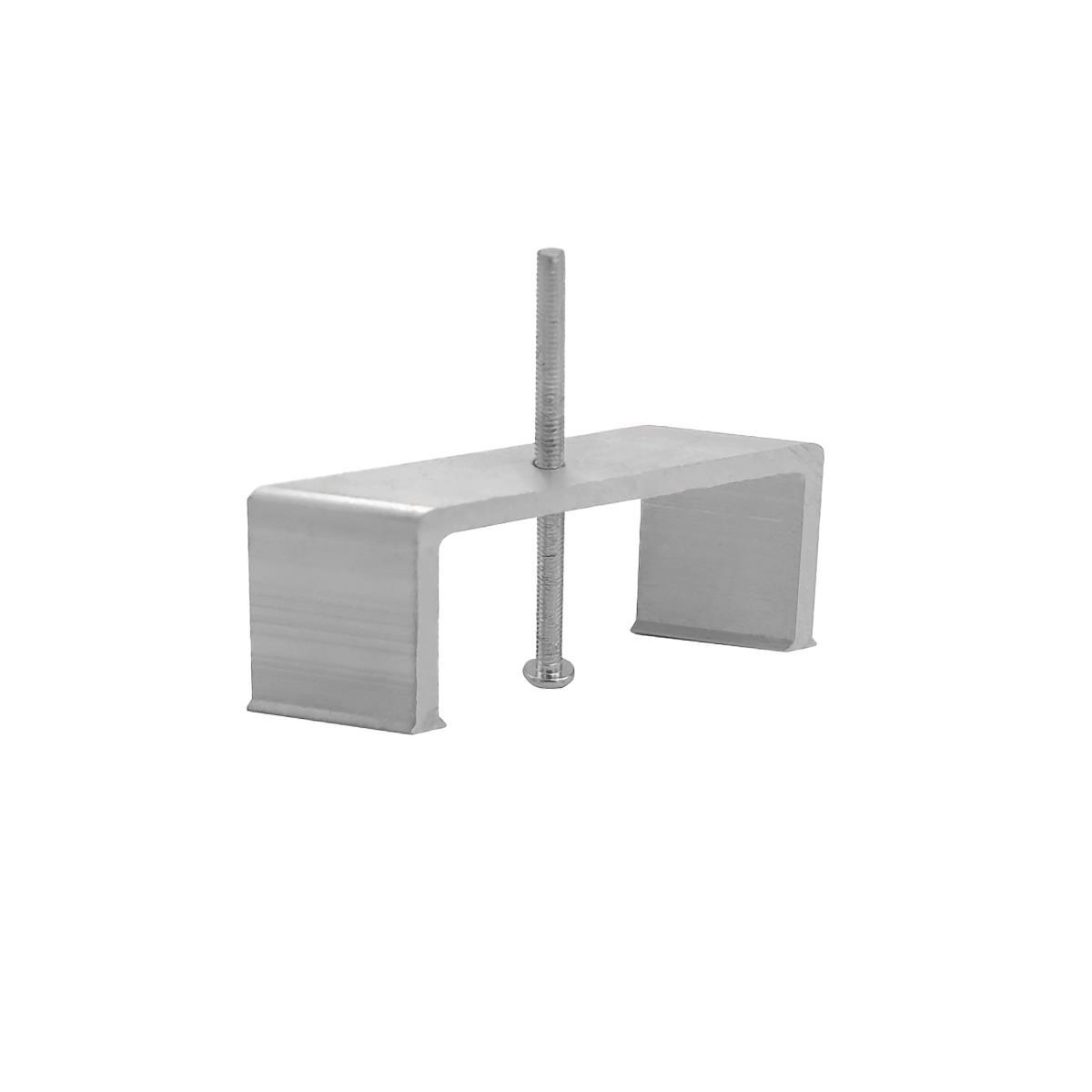 Трековые систем Фиксирующая скоба для встраиваемого трека 5030xx-R Lightstar Quattro 503000-R серый металл