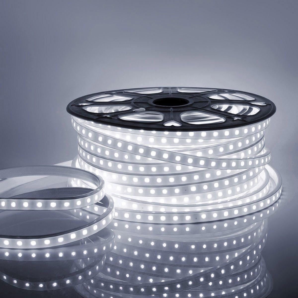 Светодиодные лент Светодиодная влагозащищенная лента Apeyron m 60LED m 2835SMD холодный белый пластик