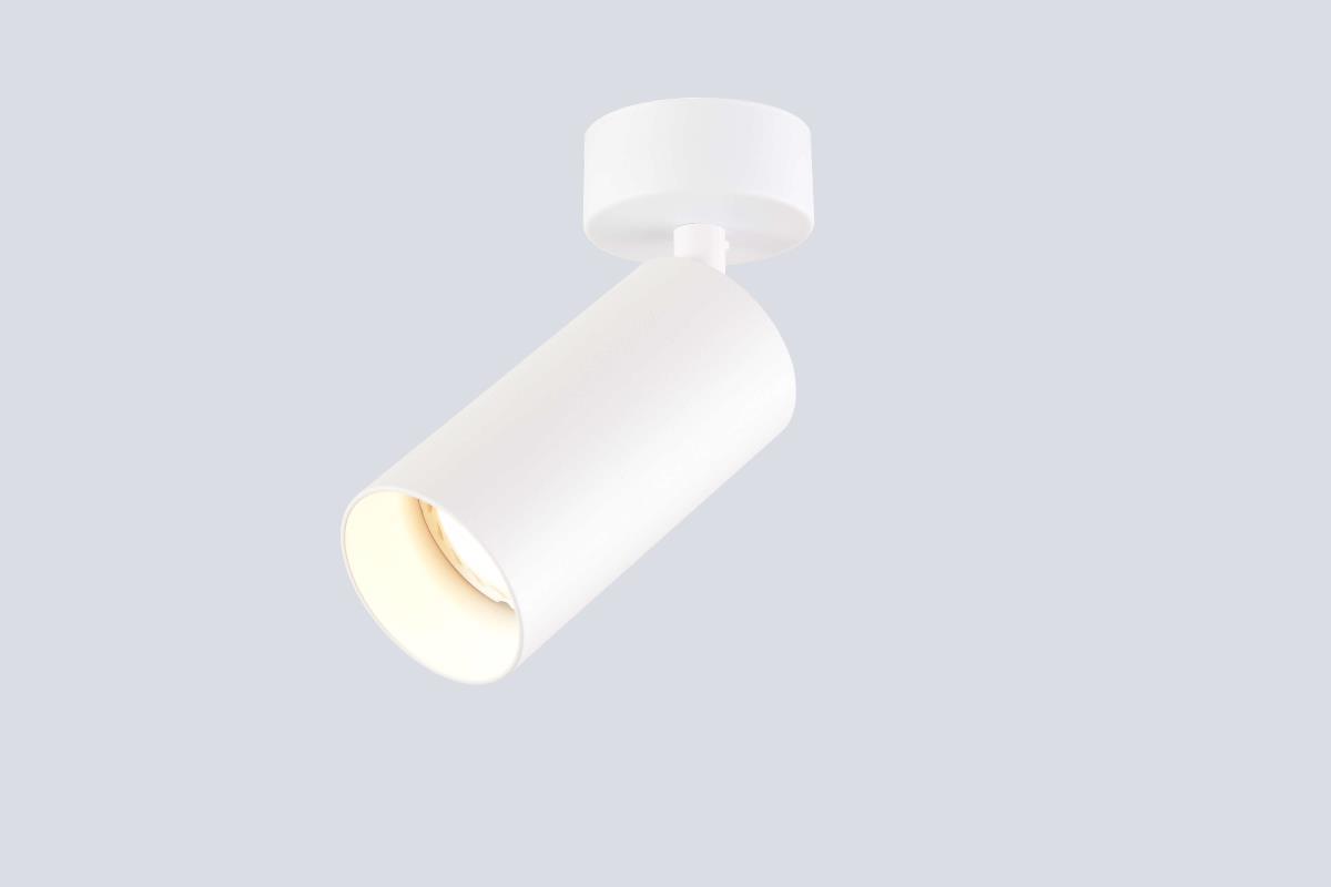 Потолочные светильник Светильник потолочный Crystal Lux CLT 084CW1R WH белый металл