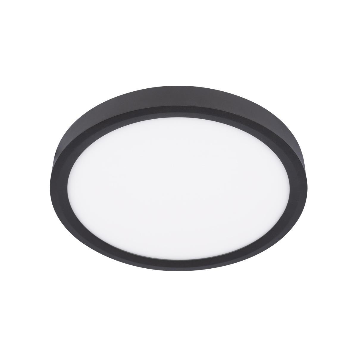 Потолочные светильник Светильник Extraslim 10227 24 Black белый пластик