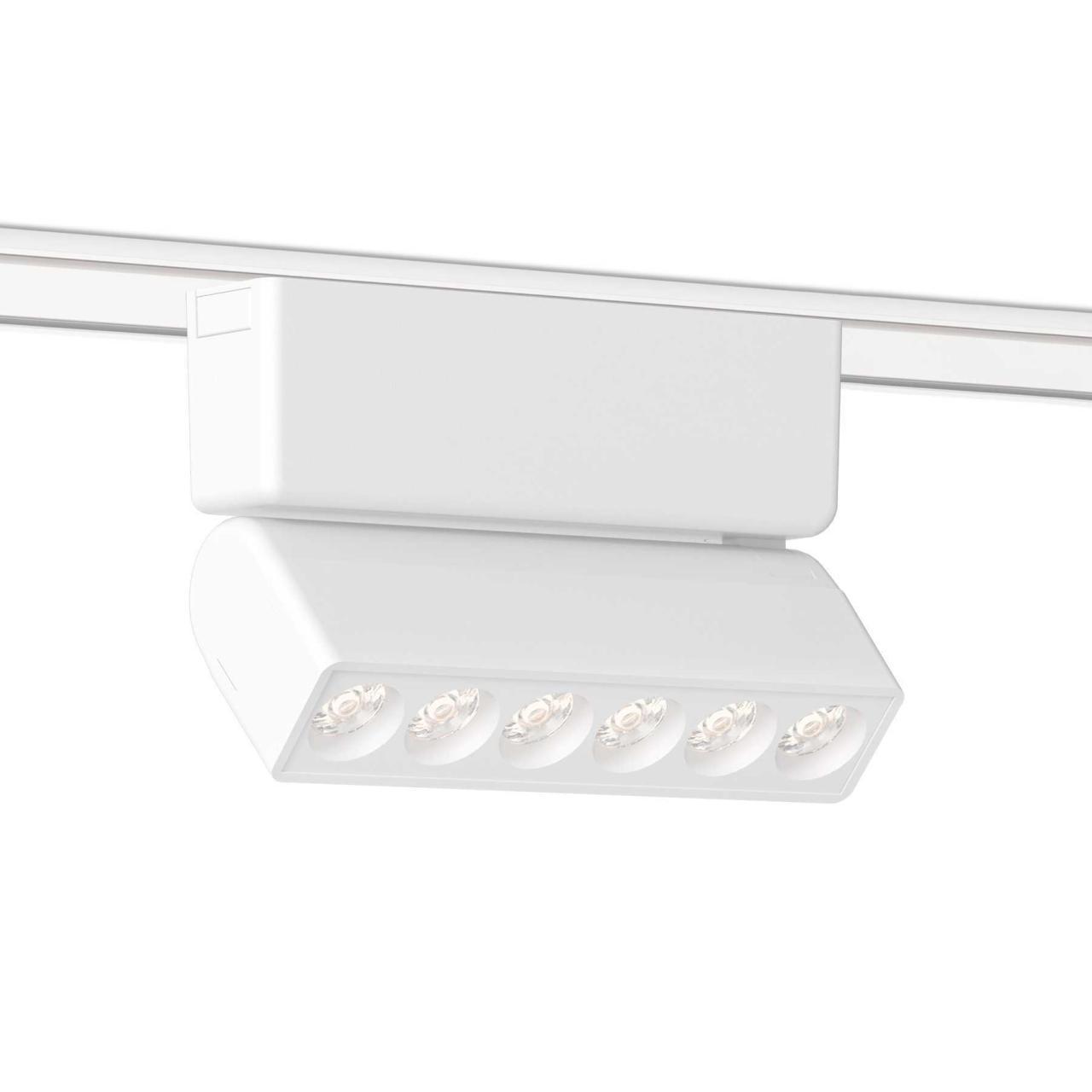 Трековые светильник Трековый светодиодный светильник Ambrella light Track System Magnetic Ultra Slim белый металл