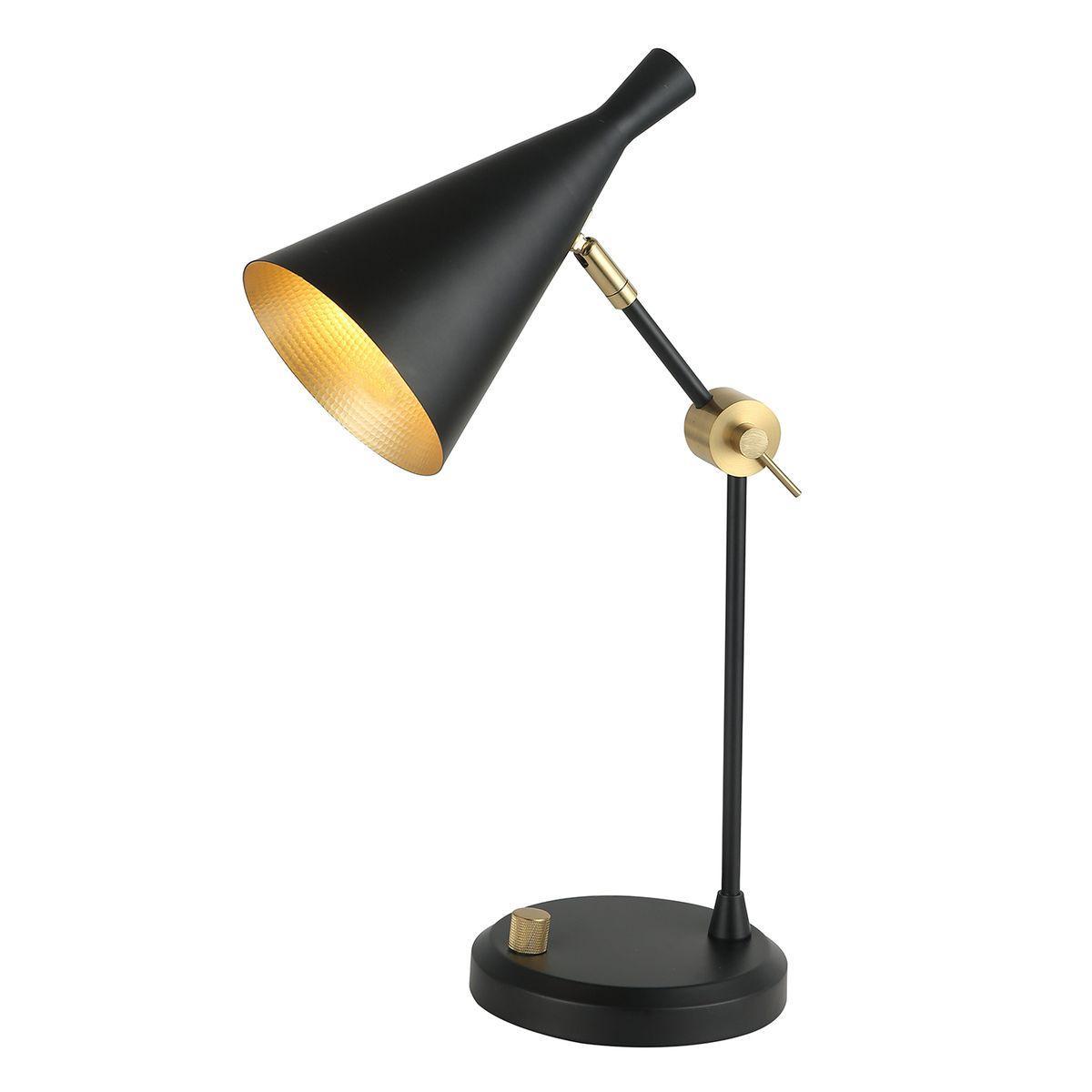 Настольная лампа Настольная лампа Kink Light Камила 07717-T,19 черный металл