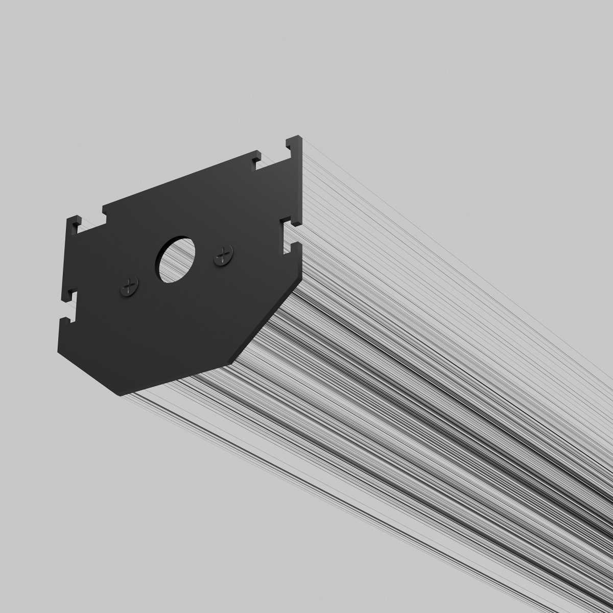 Трековые систем Заглушки для шинопровода в натяжной потолок Elektrostandard 85206 / 00 a067417 черный металл