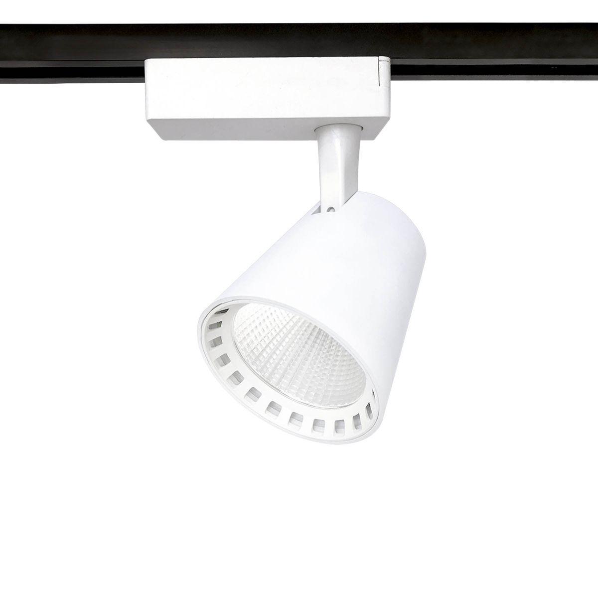 Трековые светильник Трековый светодиодный светильник Ambrella light Track System белый пластик