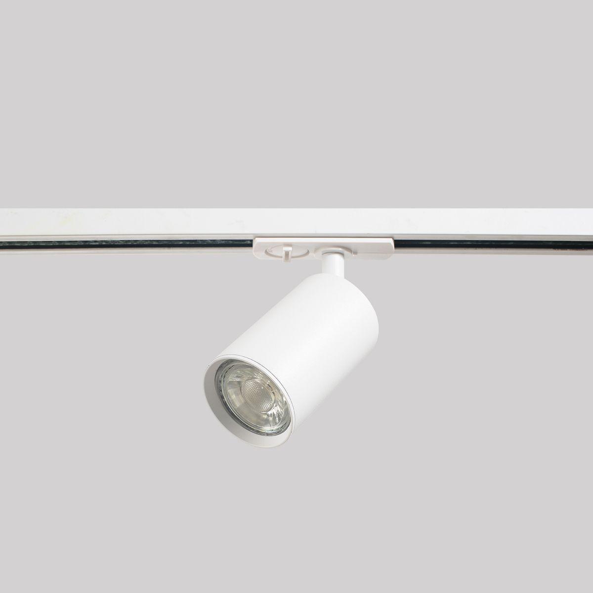 Трековые светильник Трековый светильник Crystal Lux CLT 0.31 белый металл