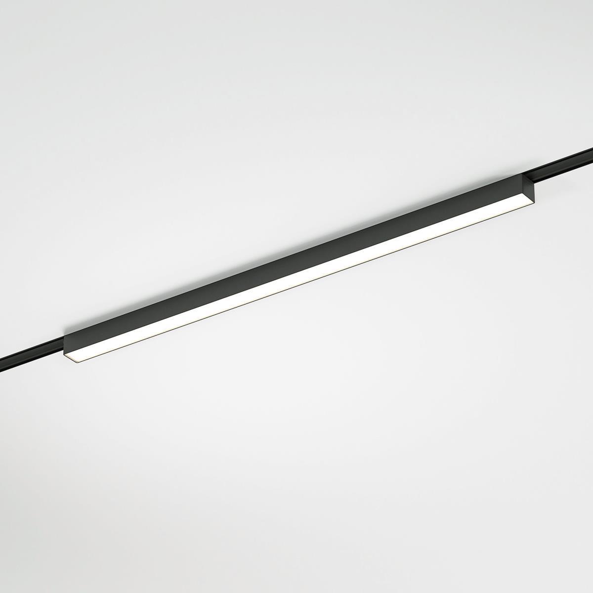Трековые светильник Трековый светодиодный светильник Elektrostandard Flat Magnetic Vision 85089 01 черный черный металл