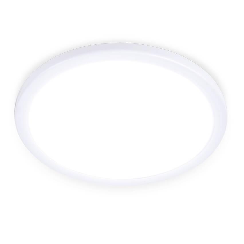 Офисное освещение Встраиваемый светодиодный светильник Ambrella light Led Downlight DLR301 белый пластик