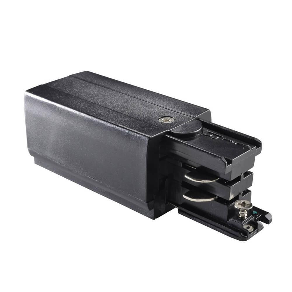 Трековые систем Питание левый Ideal Lux Link Trimless Main Connect Le Bk On-Off 169576 черный пластик