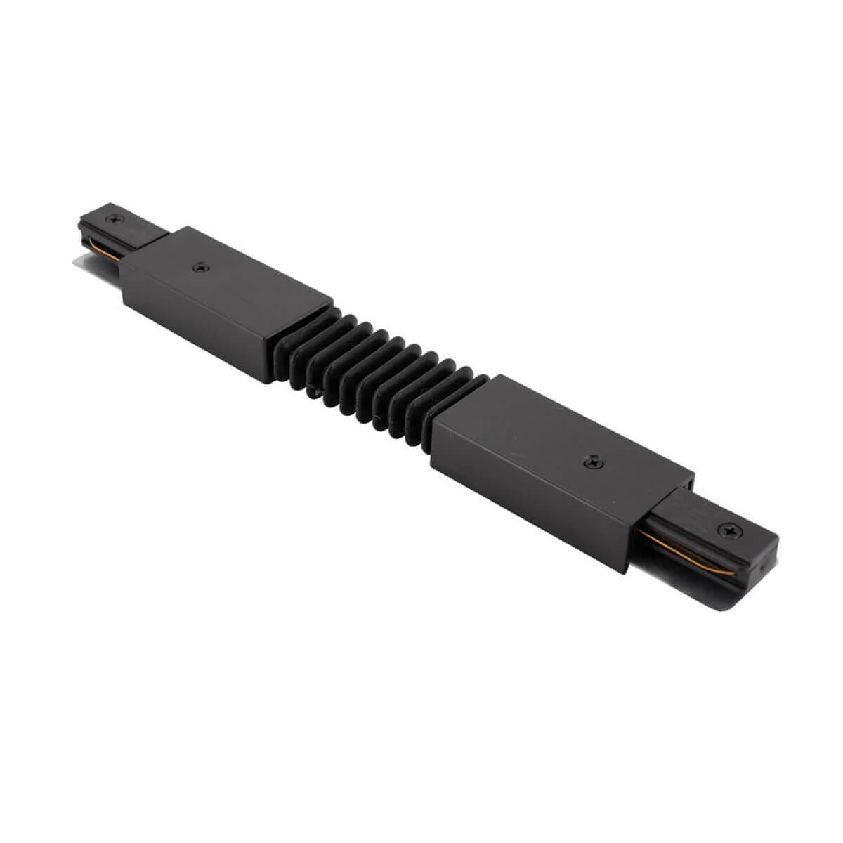 Трековые систем Гибкий коннектор Denkirs TR1106-BK черный металл