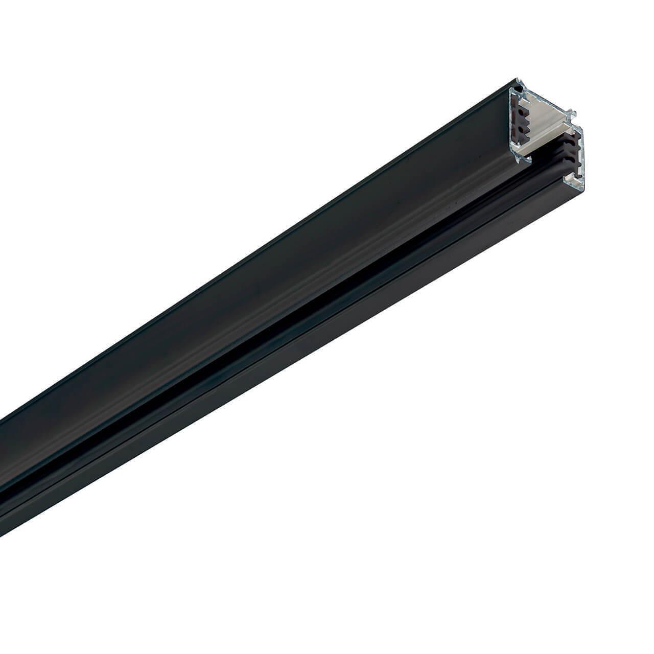 Трековые систем Шинопровод трехфазный Ideal Lux Link Trimless Profile 3000 Mm Bk On-Off 188003 черный металл