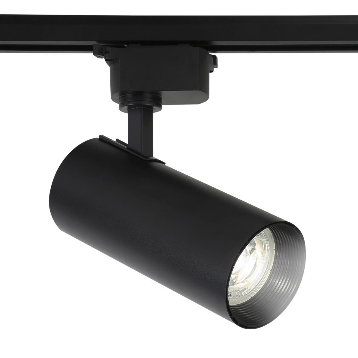Трековые светильник Трековый светодиодный светильник Ambrella light черный металл
