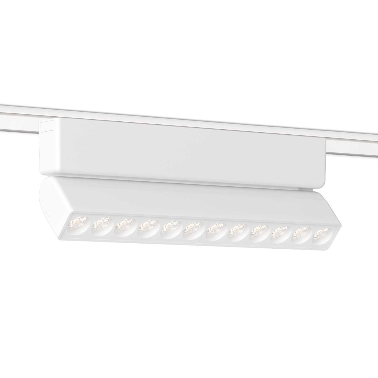 Трековые светильник Трековый светодиодный светильник Ambrella light Track System Magnetic Ultra Slim белый металл