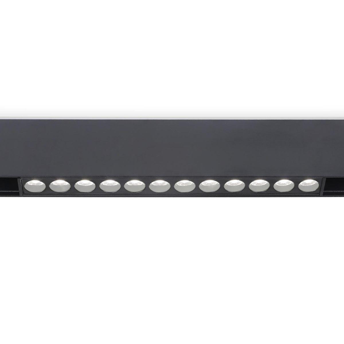 Трековые светильник Трековый светодиодный светильник Ambrella light Track System Magnetic черный металл