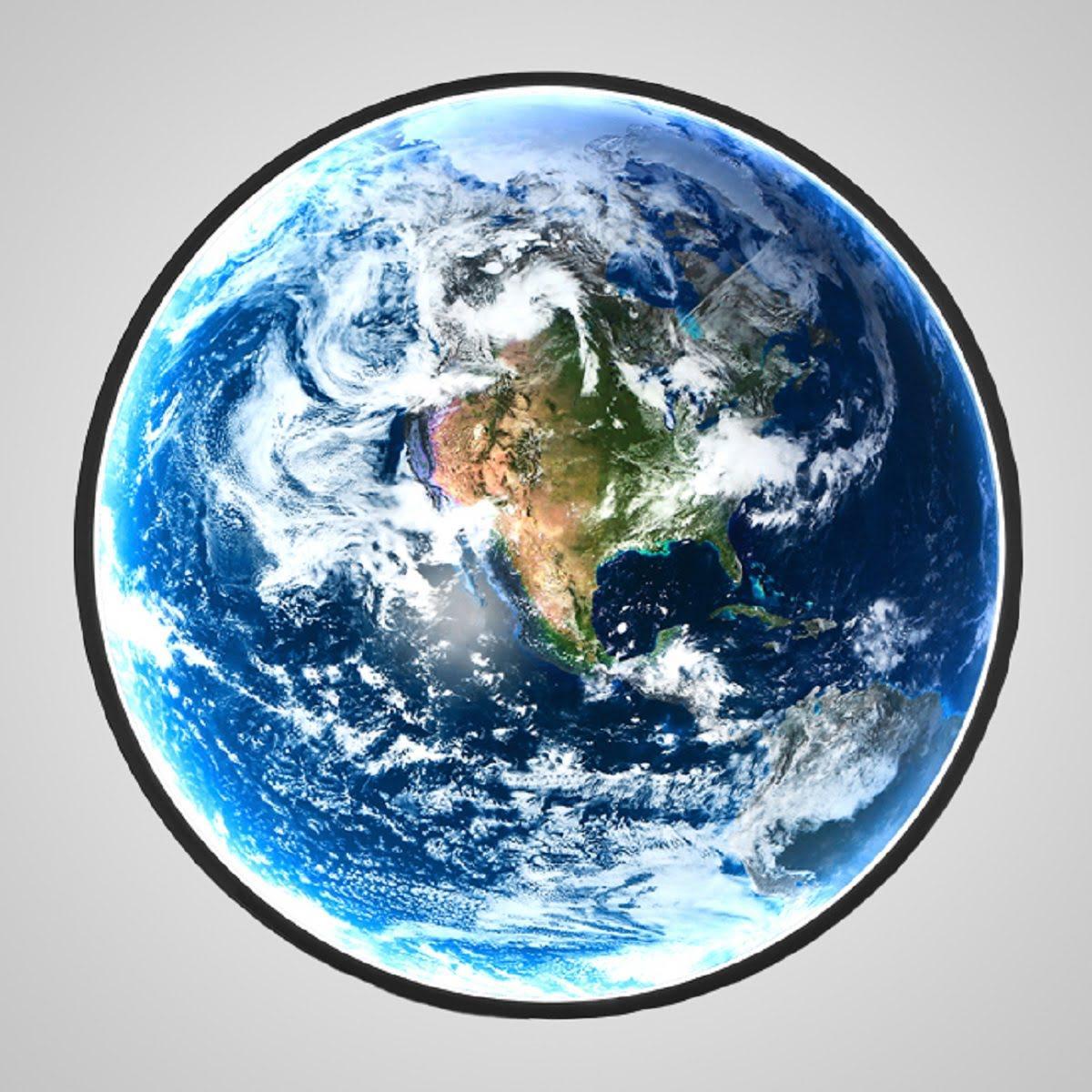 Настенные светильник Настенный светодиодный светильник Imperium Loft Cosmos Earth черный металл