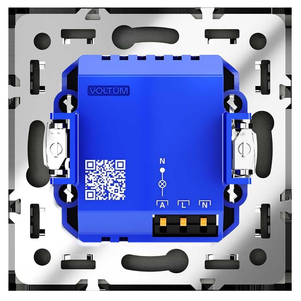 Электротовар Датчик движения встраиваемый Voltum S70, (графит) VLS070507 серый пластик