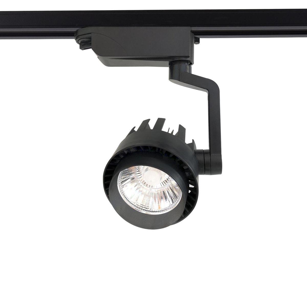 Трековые светильник Трековый светодиодный светильник Ambrella light Track System черный пластик